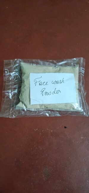 Face wash powder